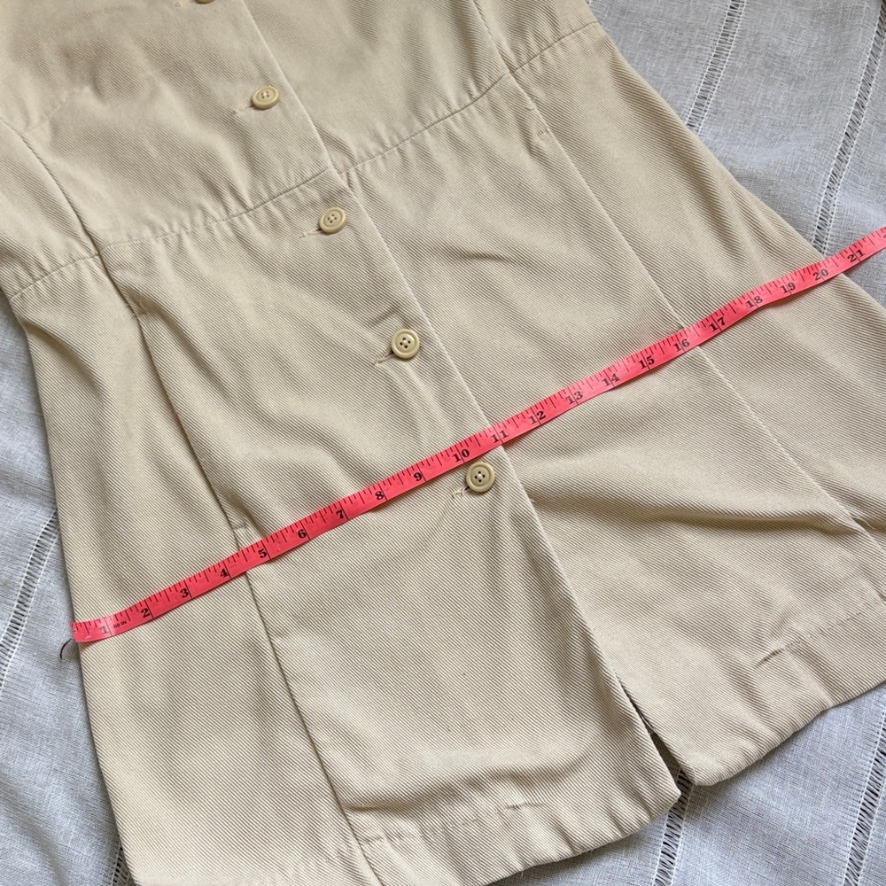GAP Women's Lightweight Cream Utility Jacket - Picture 15 of 17